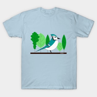 Minimalist Original Blue Jay Art 2 T-Shirt